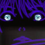 Lampada LED Gojo Satoru Jujutsu Kaisen - Laser Space