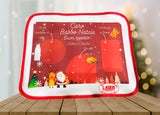 Tovaglietta personalizzata per bambini con design di Babbo Natale