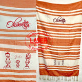 telo spiaggia famiglia