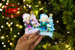 Il mio primo Natale - decorazione Bambino , decorazione Bambina , Baby shower, natale 2023, plexiglass