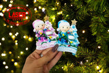 Il mio primo Natale - decorazione Bambino , decorazione Bambina , Baby shower, natale 2023, plexiglass