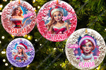 Pallina di Natale Barbie effetto 3D - Plexiglass - Stampa Uv