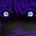 Lampada LED Gojo Satoru Jujutsu Kaisen - Laser Space