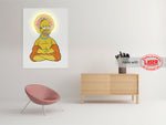 Neon Flex tela A4 Homer Simpson Buddha