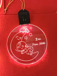 Il mio primo natale palla led rgb