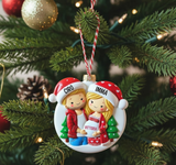 palline di Natale “Aspettando Te” personalizzate con nome, confezione regalo