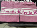 Telo mare in cotone personalizzato 170x90 cm