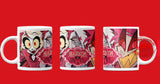 Tazza Personalizzata Hazbin Hotel | Charlie, Vaggie e Alastor | Regalo Originale