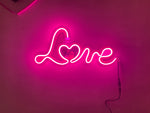 Lampada Love Neon con foto San Valentino da Parete