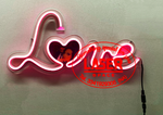 Lampada Love Neon con foto San Valentino da Parete