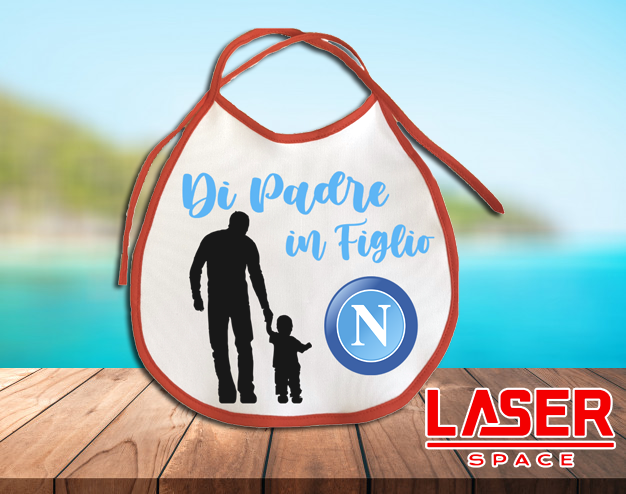 Bavaglino di Padre in Figlio forza Napoli
