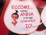Bavaglino da oggi comando io Bimba