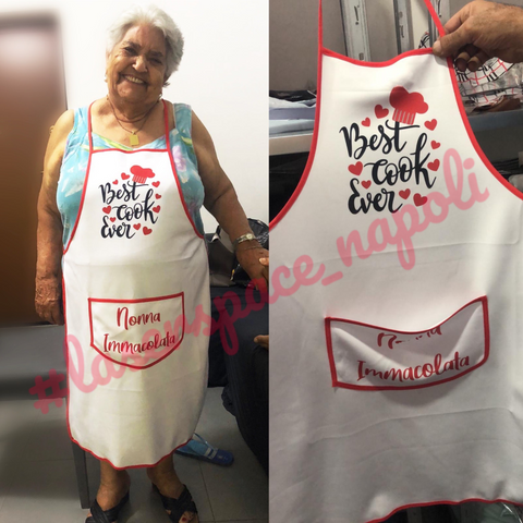 Grembiule Nonna Best Cook Ever