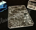 Partecipazione di nozze Plexiglass ELEGANTE wedding