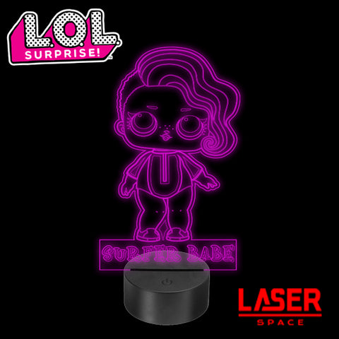 Lampada Led LOL Surprise Surfer